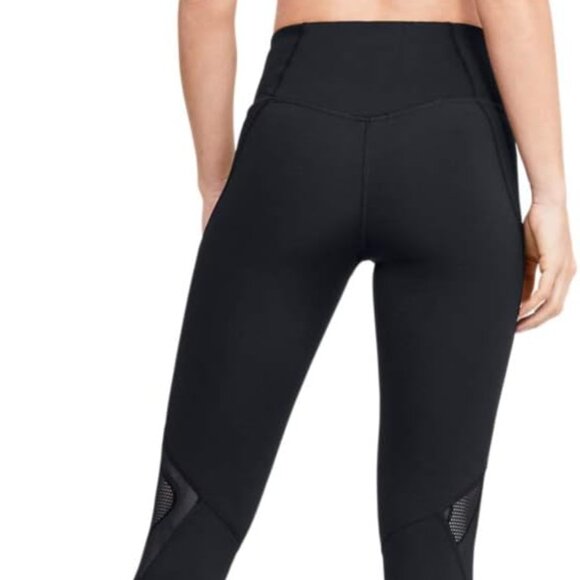 Under Armour Women's Rush Wild Crop Leggings Size L NEW With TAGS - Picture 10 of 14